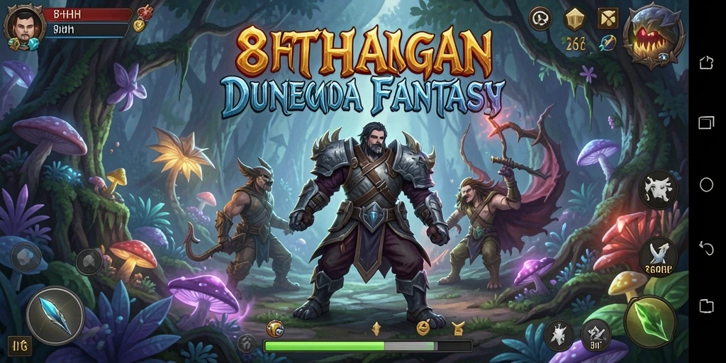 Tampilan gameplay RPG yang menakjubkan di 8HHH.