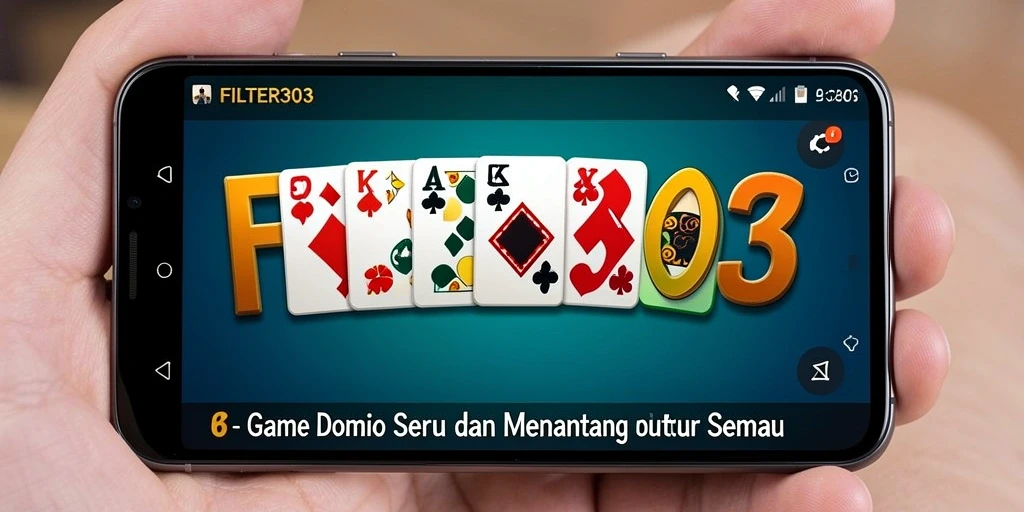 Screenshot utama FILTER303 menunjukkan gameplay yang menarik dan penuh strategi.