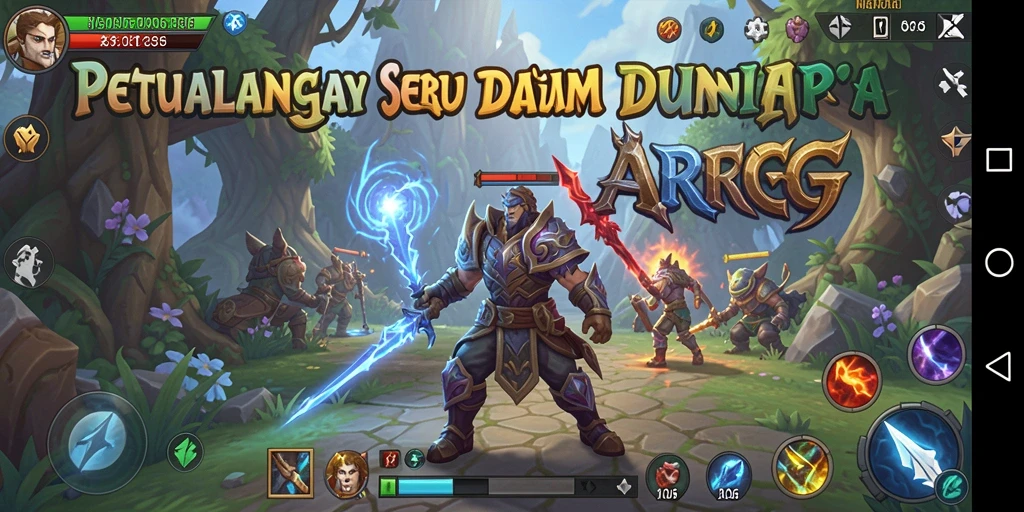 Tampilan seru gameplay ARPG N06 yang menguji strategi dan ketangkasan.