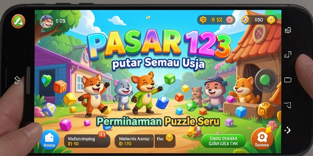 Tampilan gameplay PASAR123 yang menantang dan menarik.