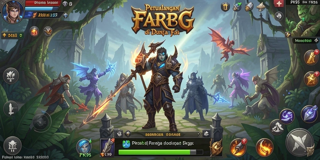 Gameplay ARPG yang epik dan menakjubkan di PK95.