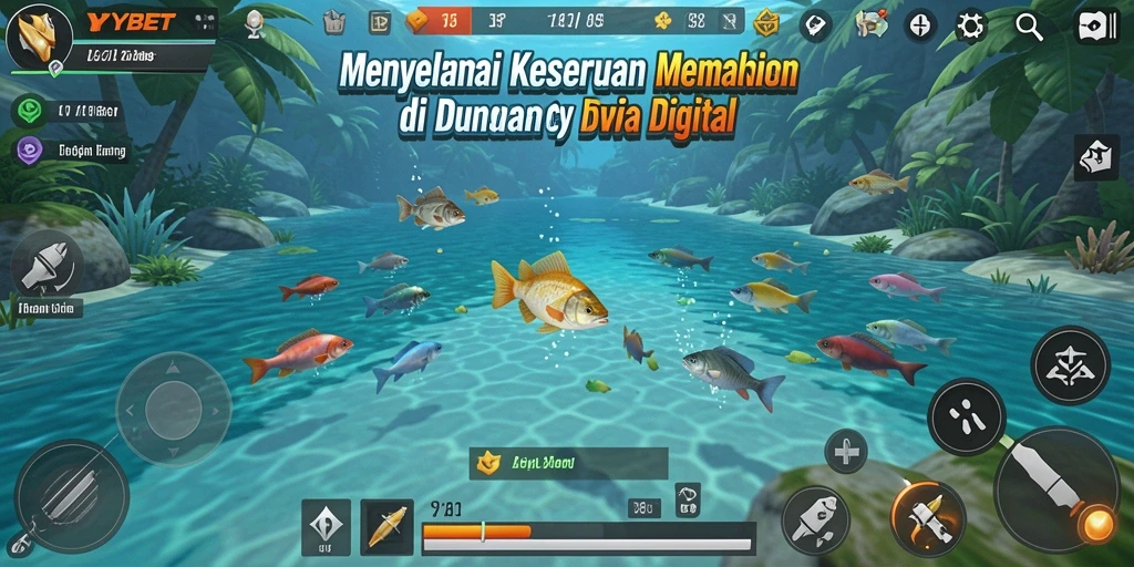 Tampilan gameplay YYBET yang menarik dengan pengalaman memancing yang seru.