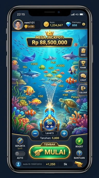 Pengguna sedang menjelajahi beragam aplikasi di remi101.